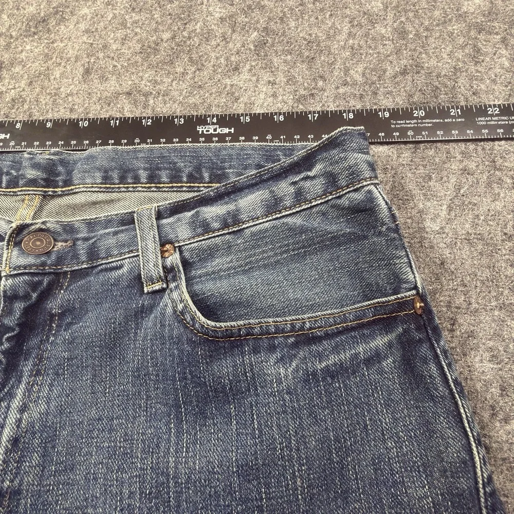 Vintage Polo Ralph Lauren Cortlandt 300 Jeans Mens 36 x 34 Blue Relaxed Straight